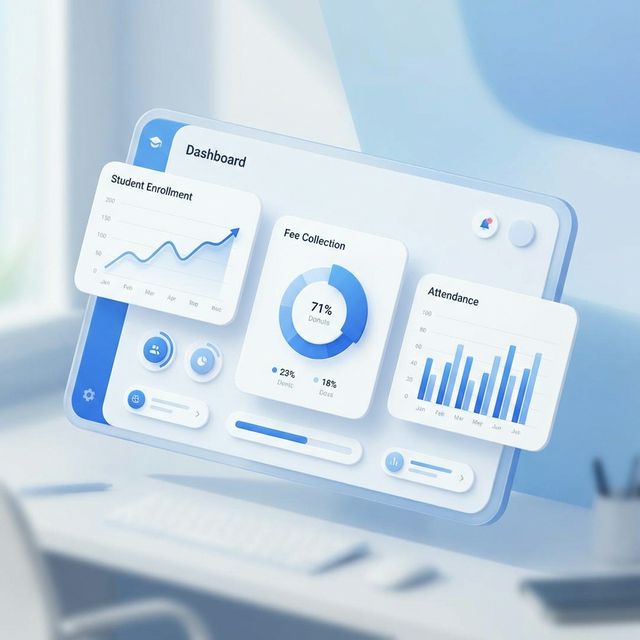 ProSchool360 Dashboard — Best School Management Software in India